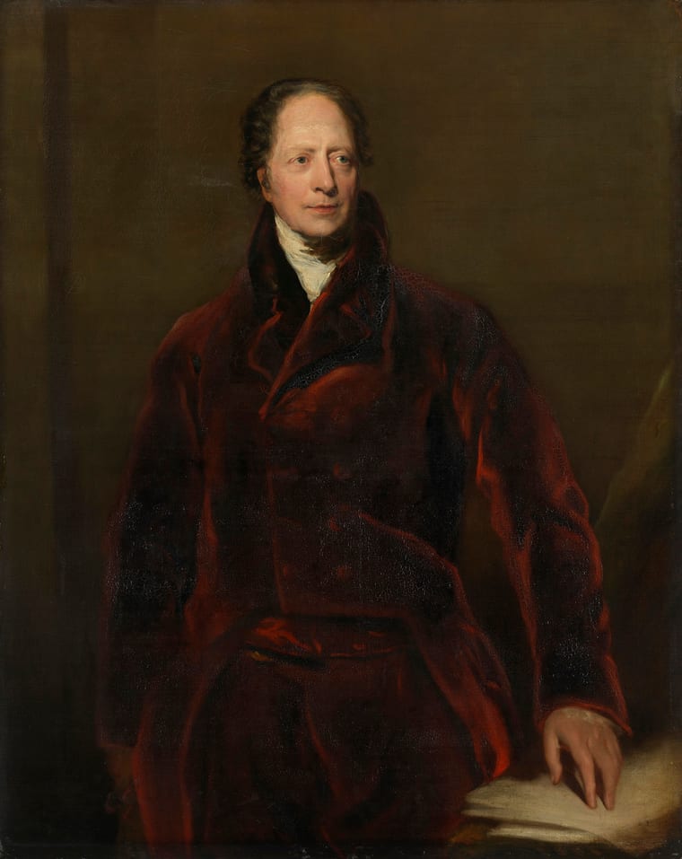 Portrait of Wilhelm von Humboldt (Thomas Lawrence, c. 1828)